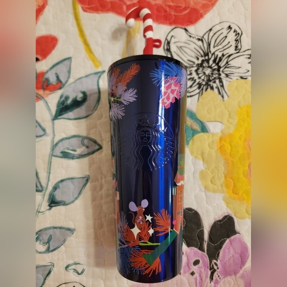 NWT 2023 Starbucks Holiday Nutcracker Stainless Steel Venti Tumbler Cup